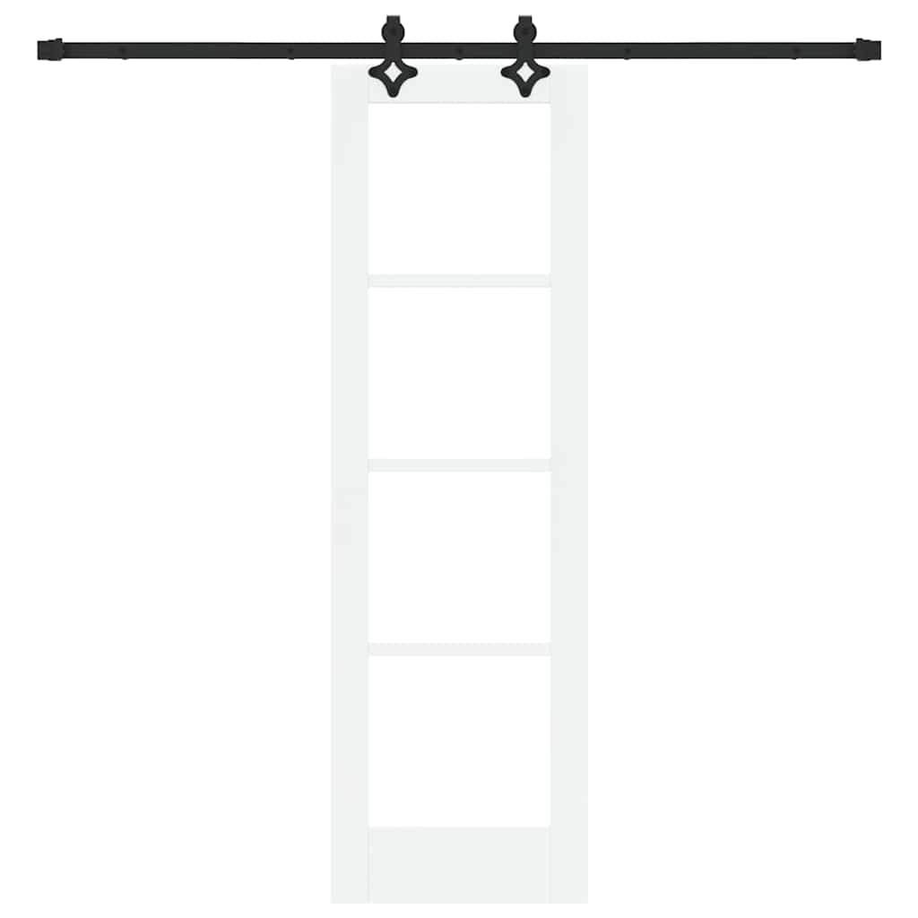 Sliding Door ORKDAL White and Black 61 x 198.5 cm
