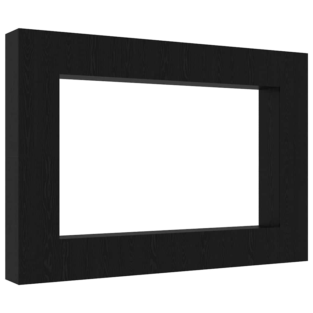 TV Cabinet Set 8 pcs Black Oak 100 x 30 x 30 cm Engineered Wood
