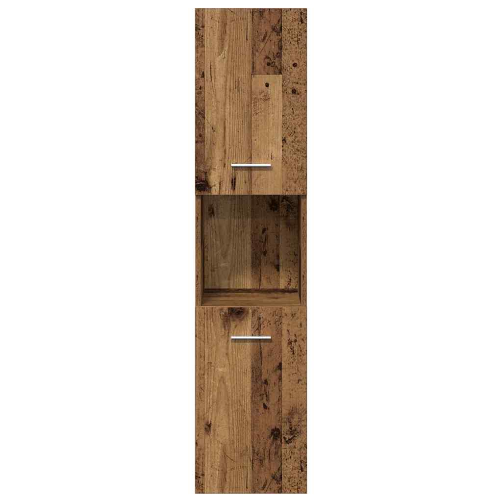Storage Set Wall-mounted 4 pcs Engineered Wood