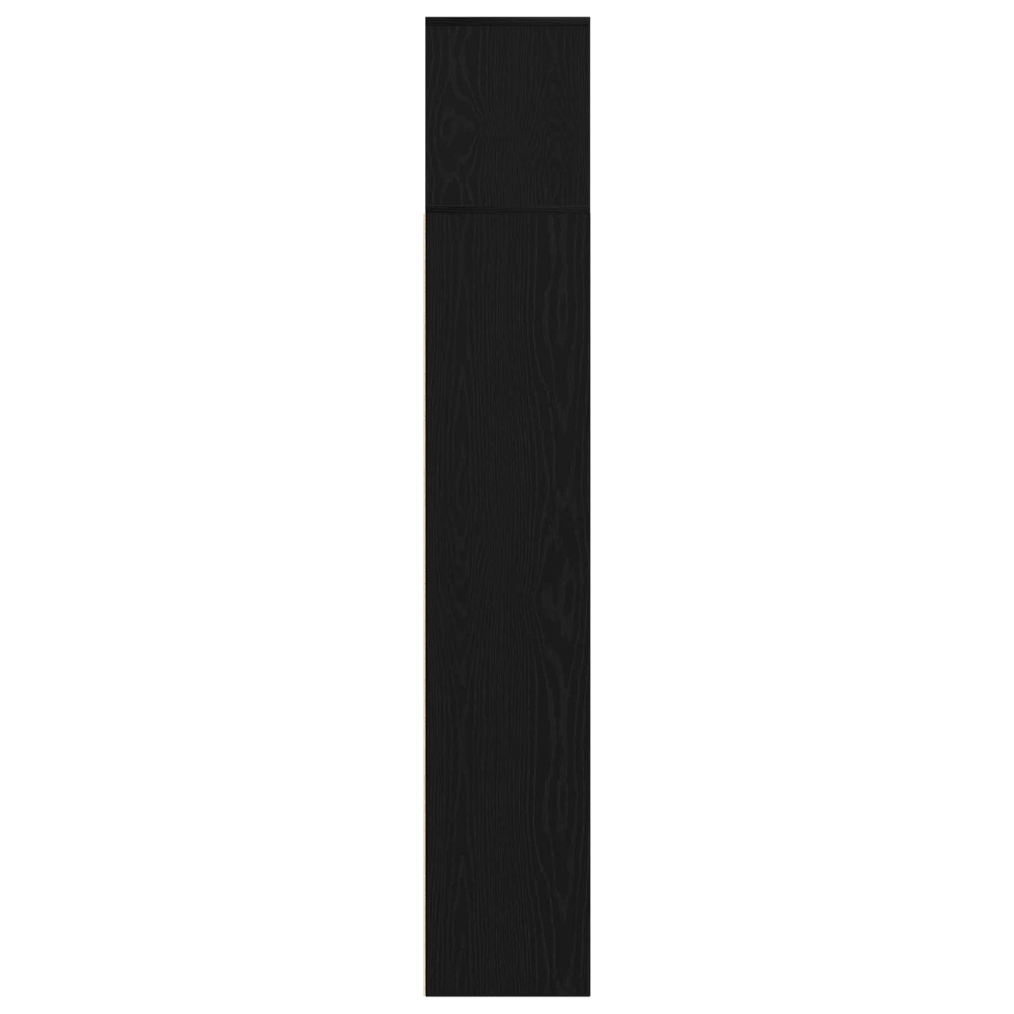 Bookshelf 3 pcs Black Oak 36 x 30 x 143 cm Engineered Wood