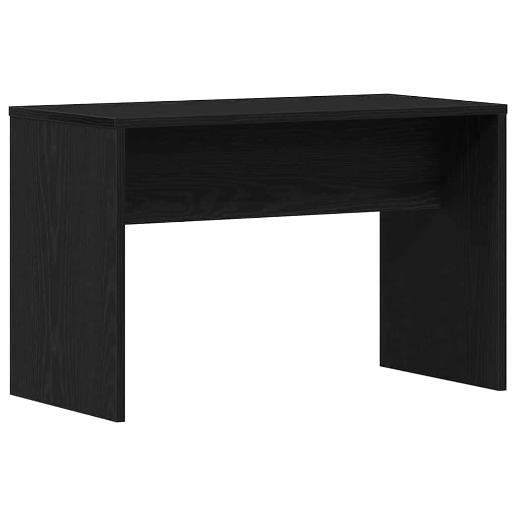 Dressing Table Set with Drawer 2 pcs Black Oak Engineered Wood