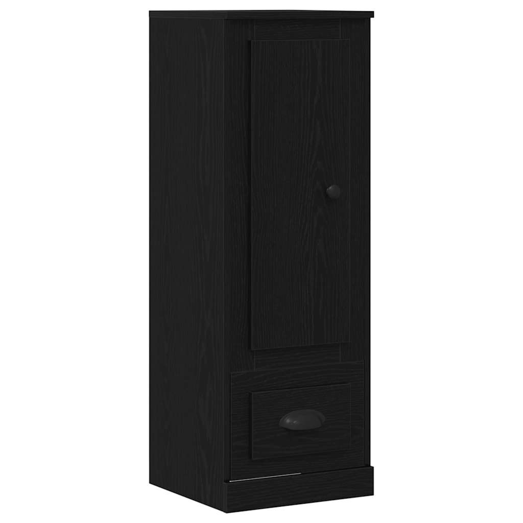 Highboard Black Oak 132 x 35.5 x 103.5 cm Engineered wood