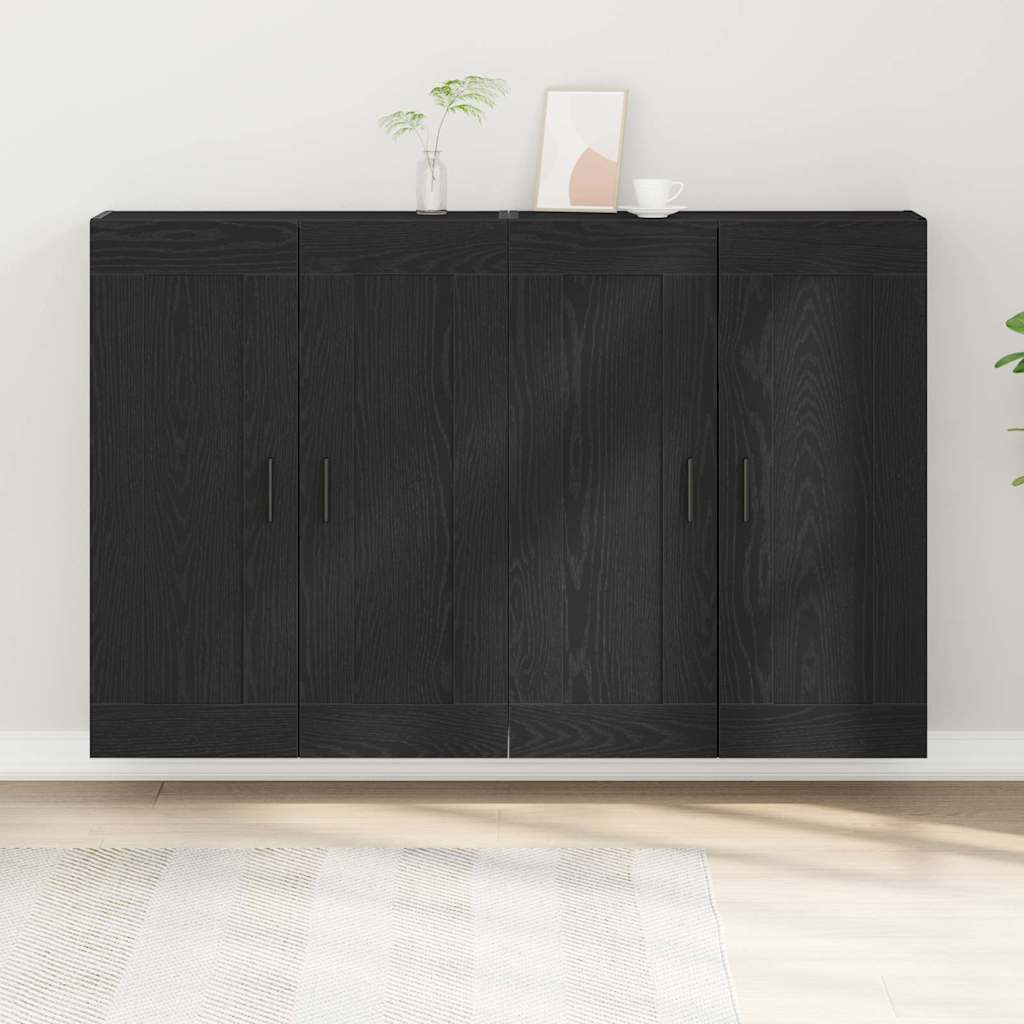 Wall-mounted Cabinet 2 pcs Artisan Oak 69.5 x 34 x 90 cm