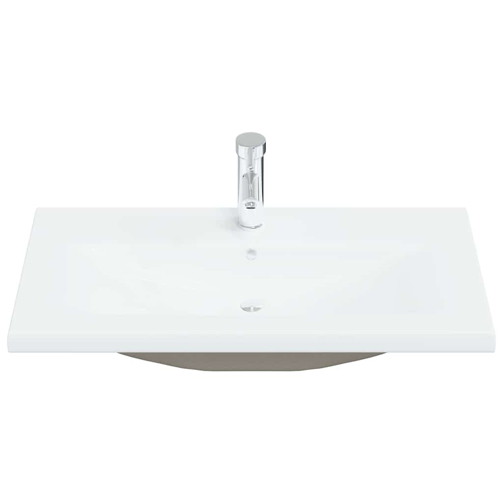 Bathroom Sink Cabinet with Drawer Old Wood 80 x 38.5 x 48 cm