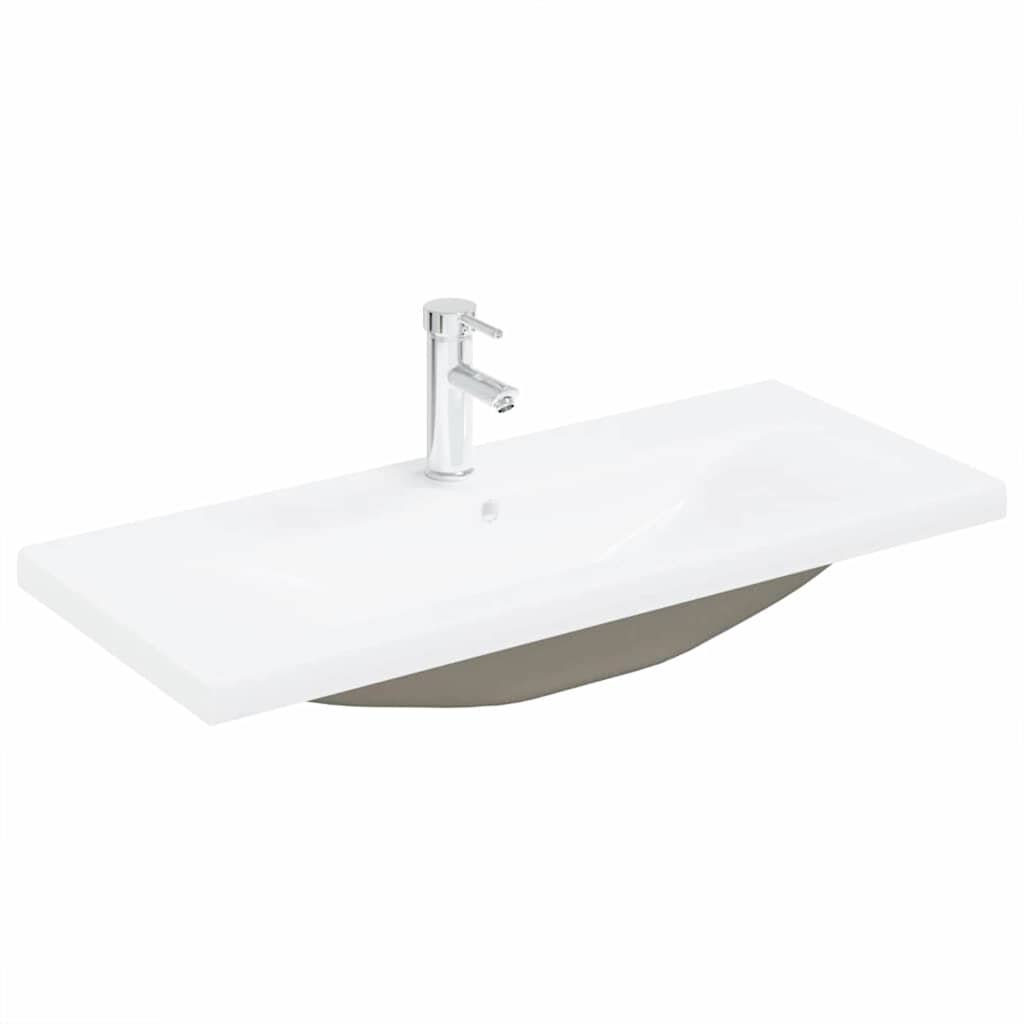 Bathroom Sink Cabinet Black Oak 90 x 39 x 62 cm Engineered Wood