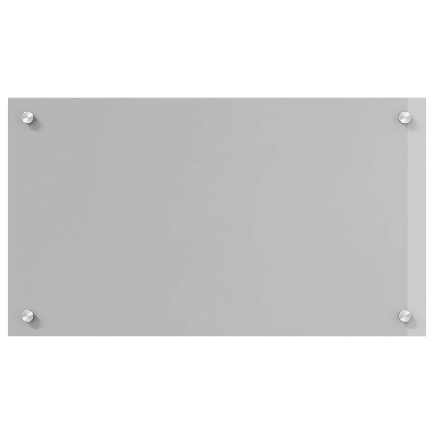 Kitchen Backsplash Light Grey 70 x 40 cm Tempered Glass