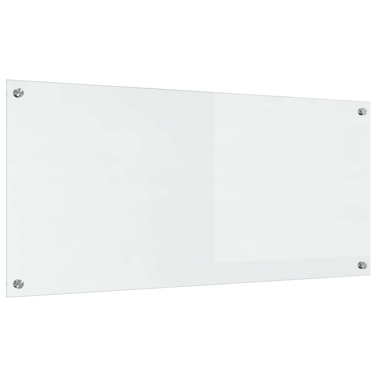 Kitchen Backsplash Transparent 110 x 50 cm Tempered Glass