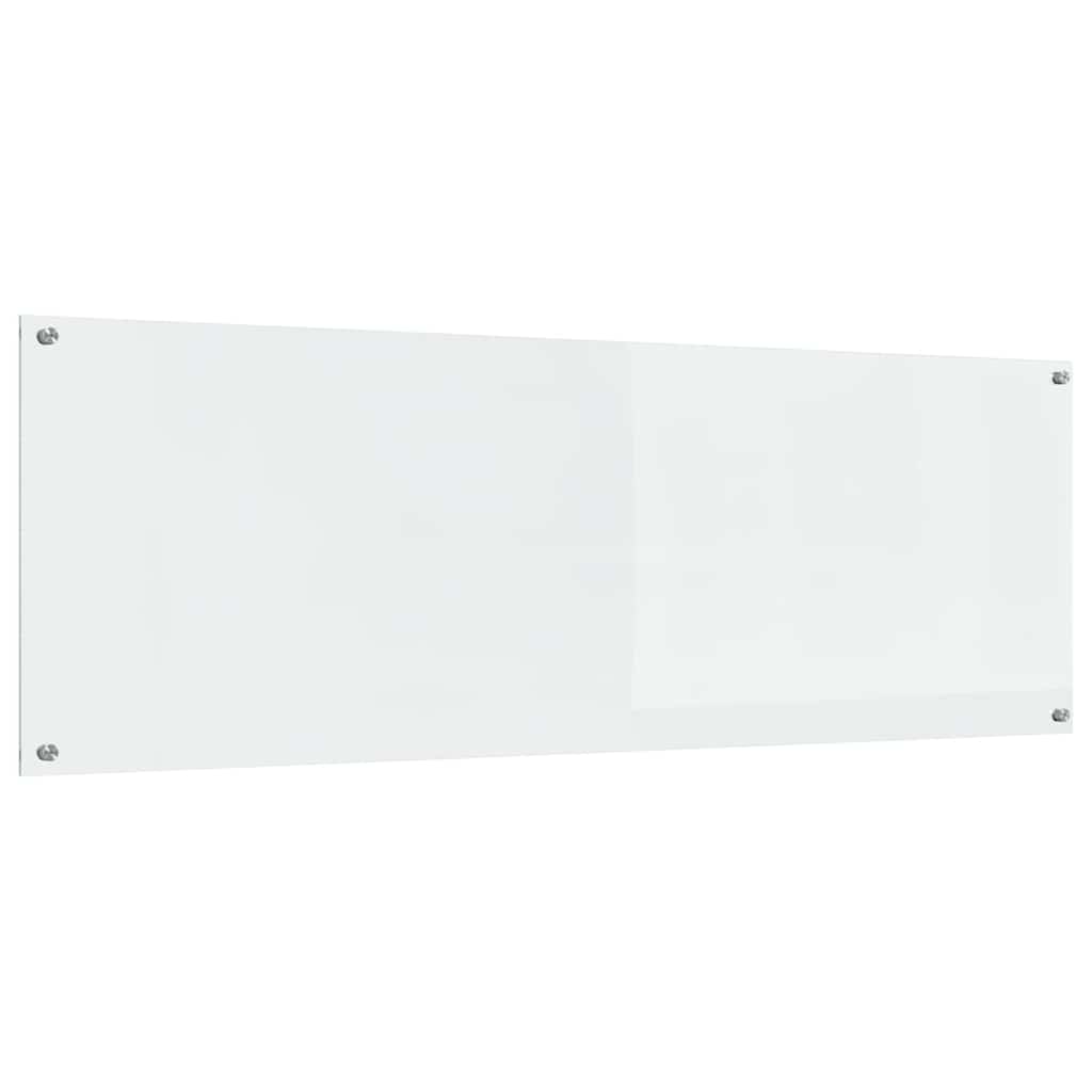 Kitchen Backsplash Transparent 120 x 40 cm Tempered Glass