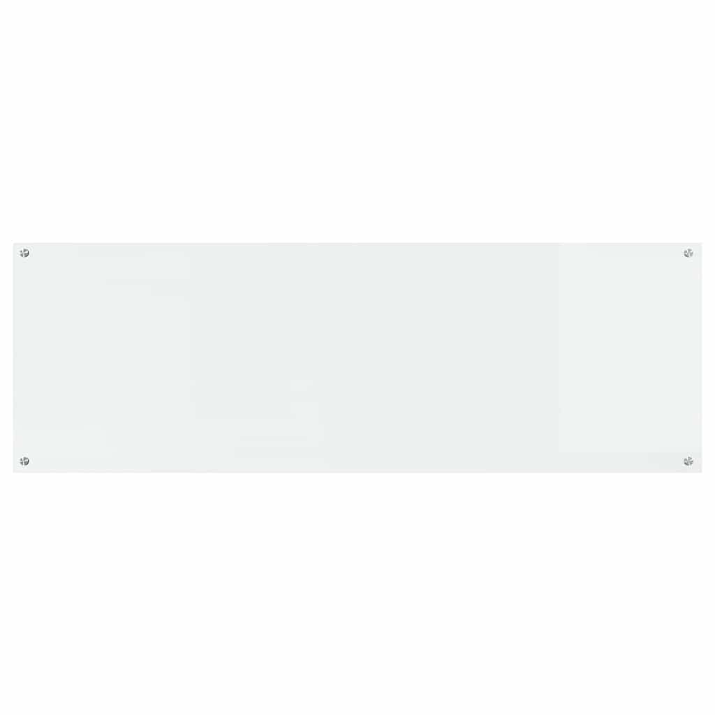 Kitchen Backsplash Transparent 120 x 40 cm Tempered Glass