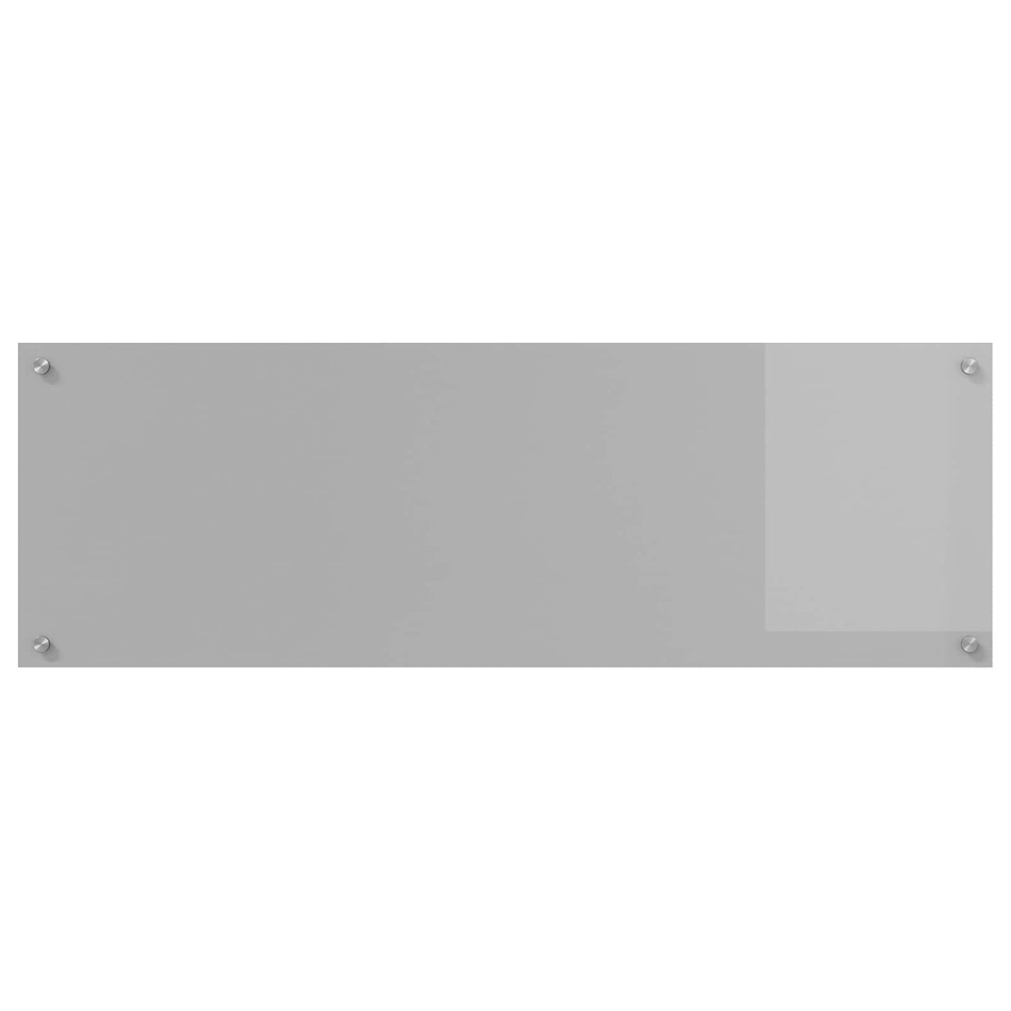 Kitchen Backsplash Light Grey 120 x 40 cm Tempered Glass
