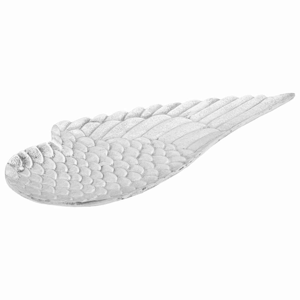 Fruit Basket 2 pcs Silver 40 x 18 x 2.5 cm Aluminium