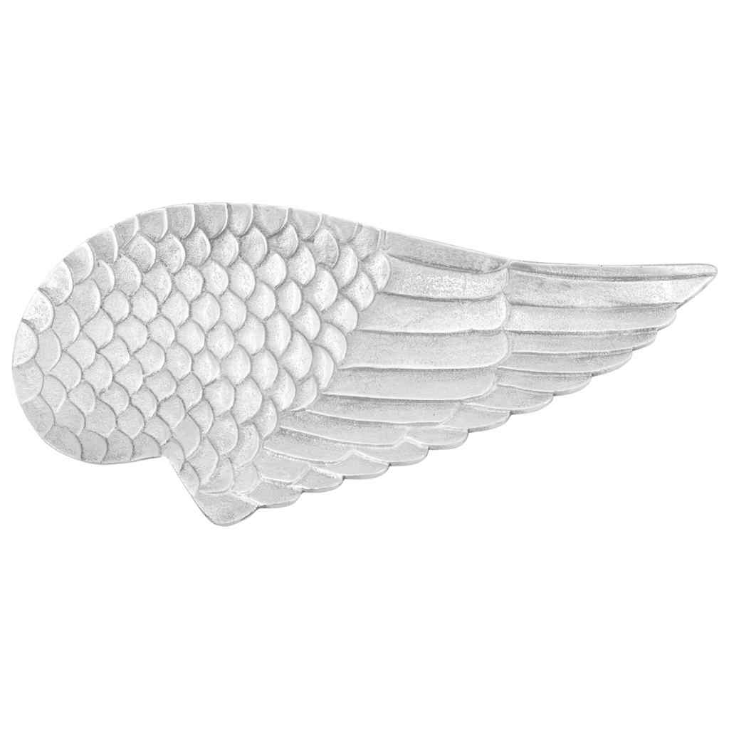 Fruit Basket 2 pcs Silver 40 x 18 x 2.5 cm Aluminium