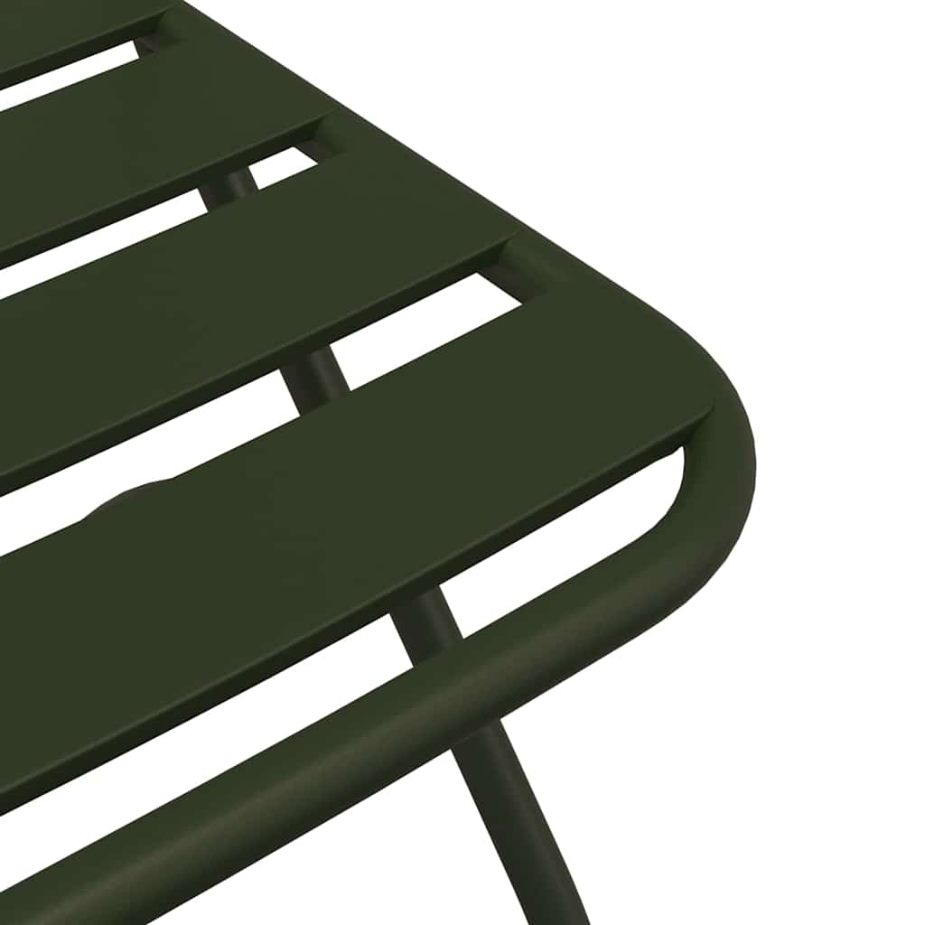 Garden Folding Chair Folding 2 pcs Green 42 x 52 x82cm