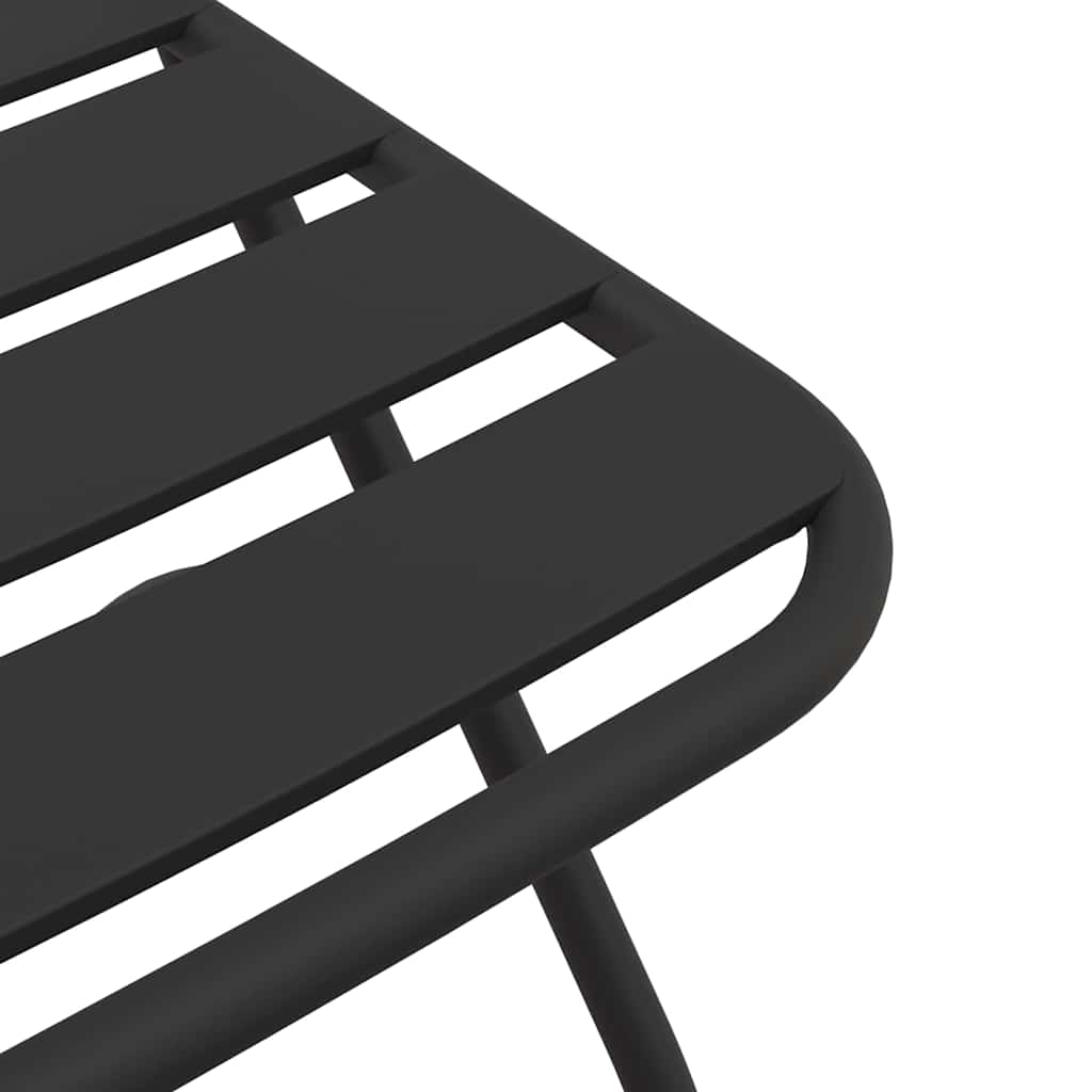 Garden Folding Chair Folding 2 pcs Anthracite 42 x 52 x82cm