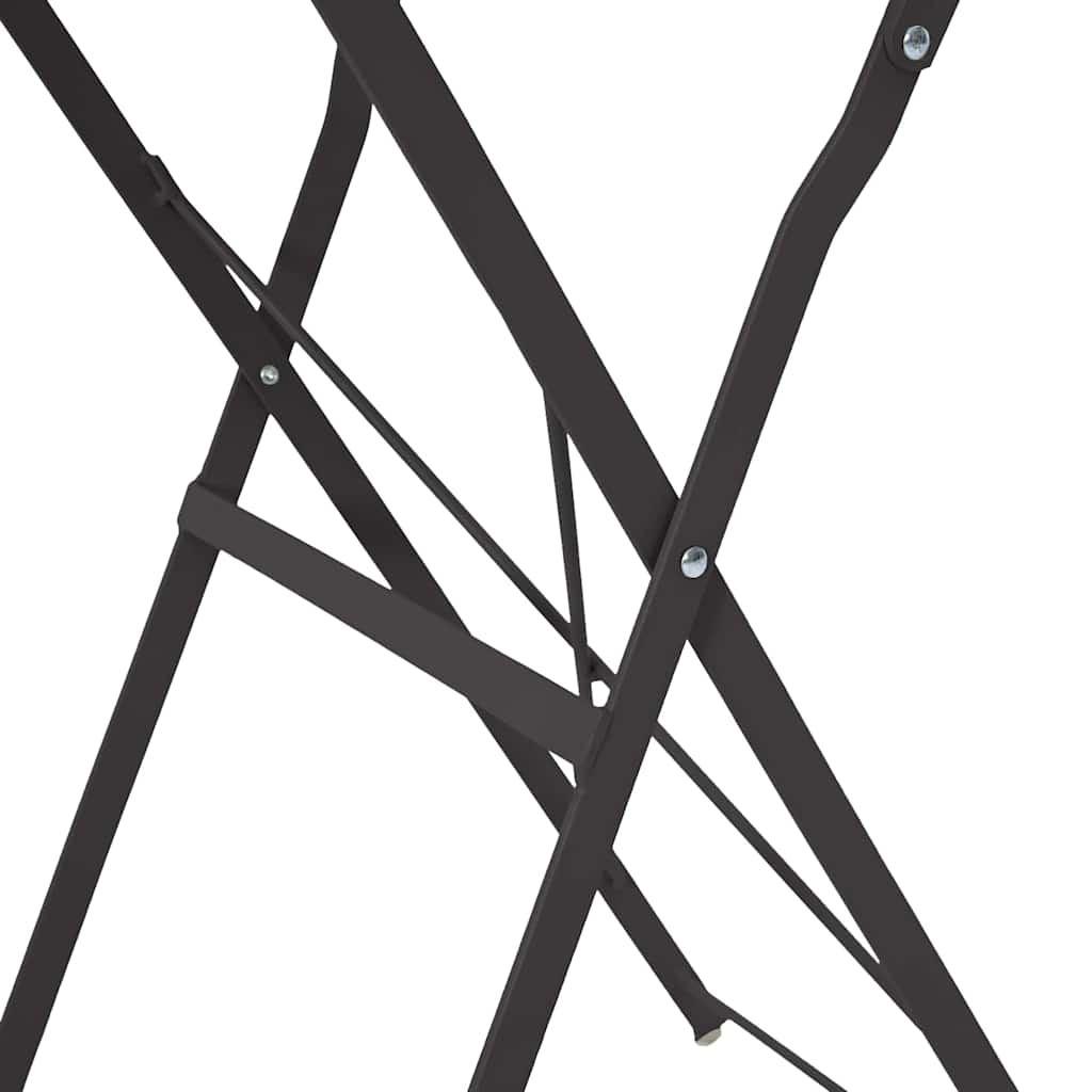 Bistro Table Anthracite Ø 50 x 71 cm Powder-coated Steel