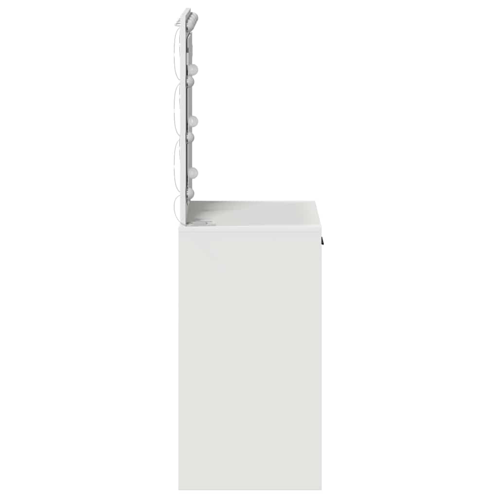 Dressing Table White 50 x 41 x 135 cm Engineered Wood