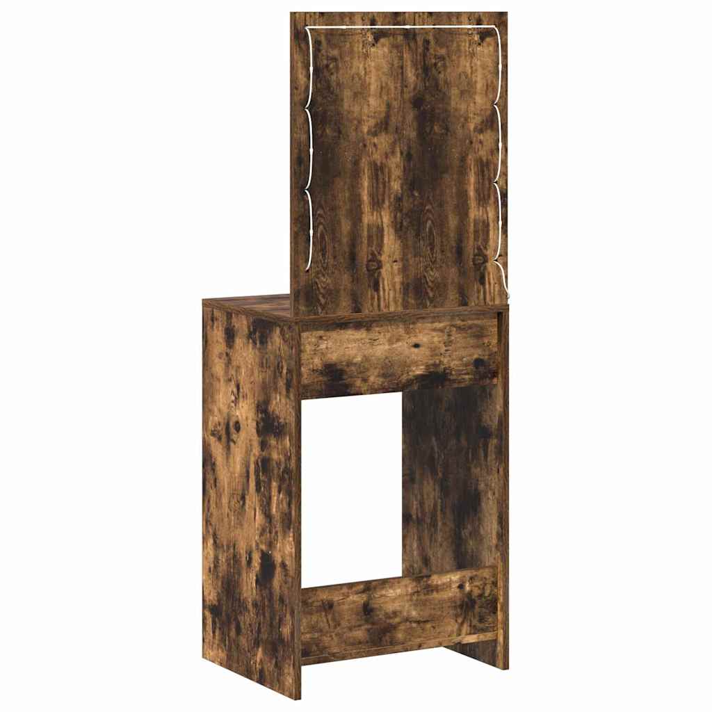 Dressing Table Smoked Oak 50 x 41 x 135 cm Engineered Wood