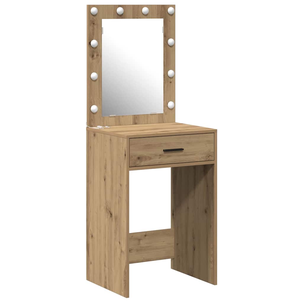 Dressing Table Artisan Oak 50 x 41 x 135 cm Engineered Wood