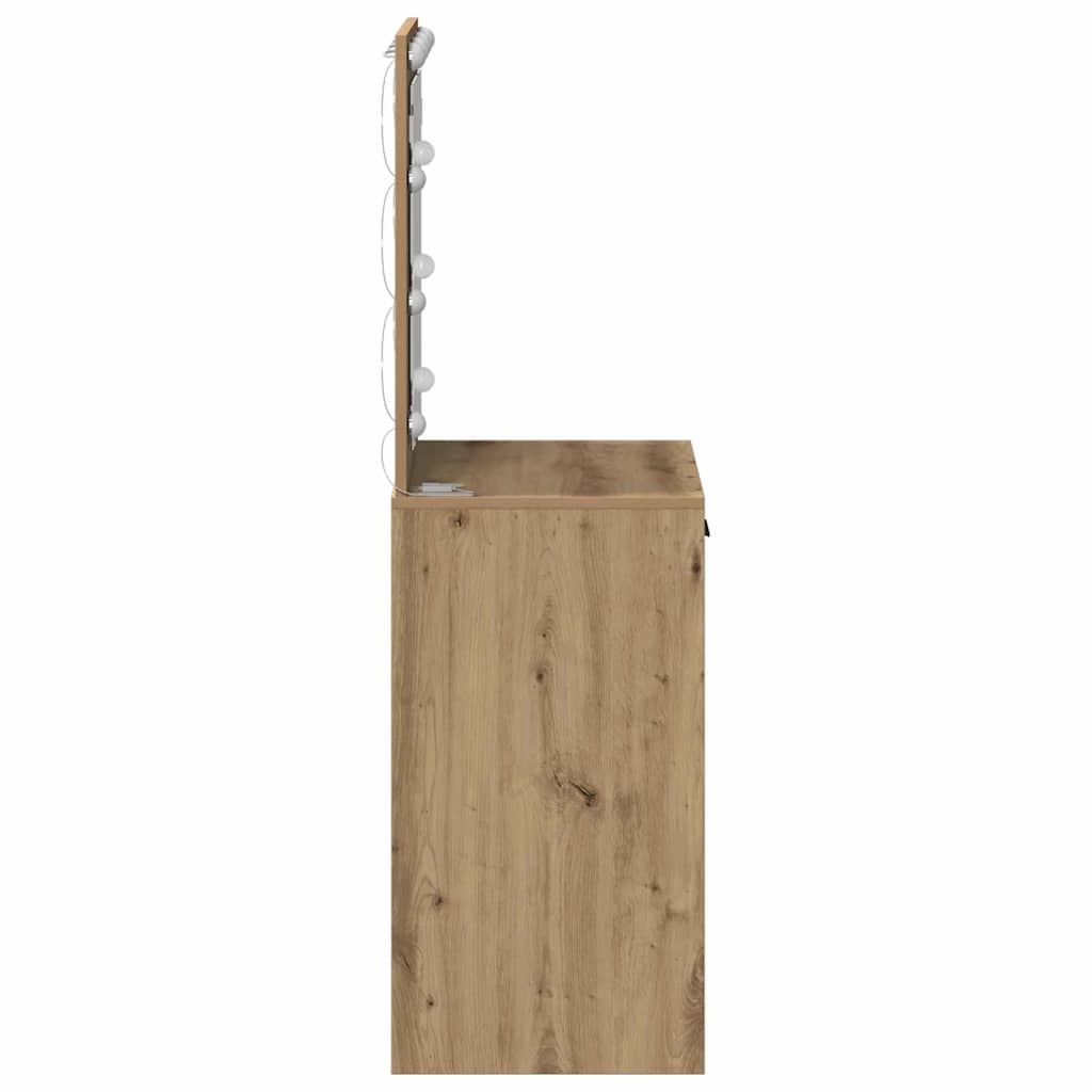 Dressing Table Artisan Oak 50 x 41 x 135 cm Engineered Wood