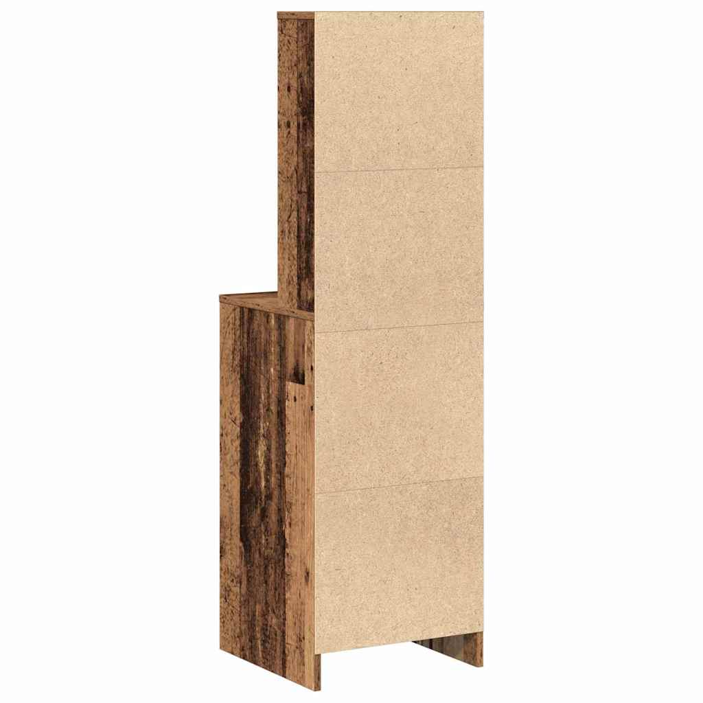 Highboard with Drawer Old wood 40 x 41 x 135 cm Engineered wood