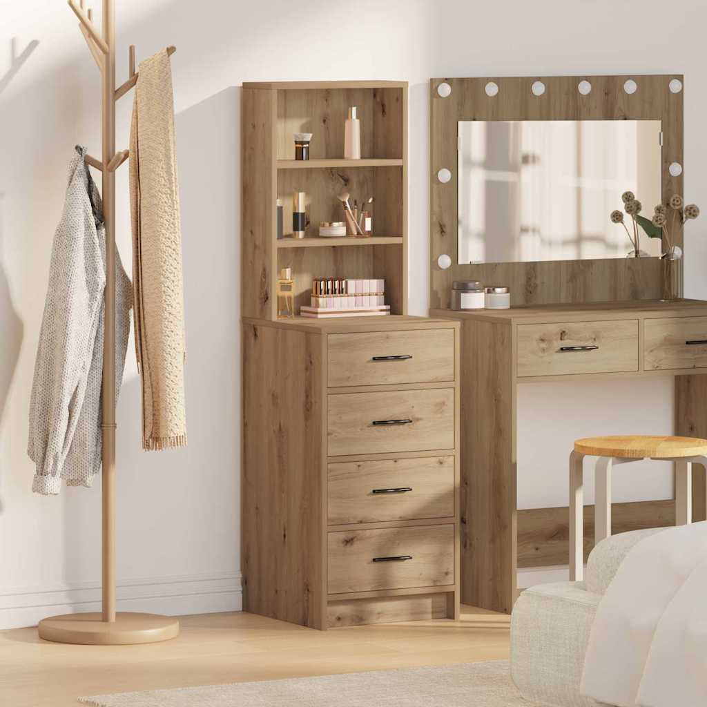 Highboard Artisan oak 40 x 41 x 135 cm Engineered Wood