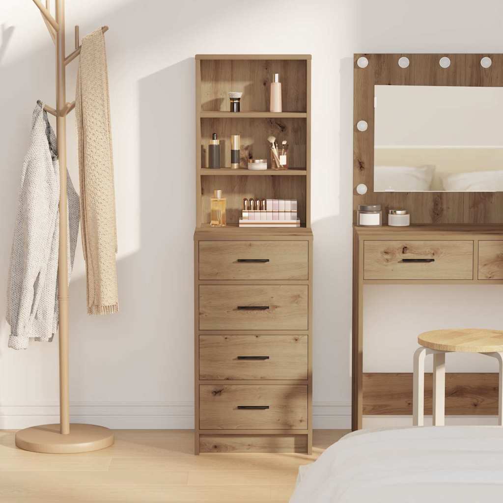 Highboard Artisan oak 40 x 41 x 135 cm Engineered Wood