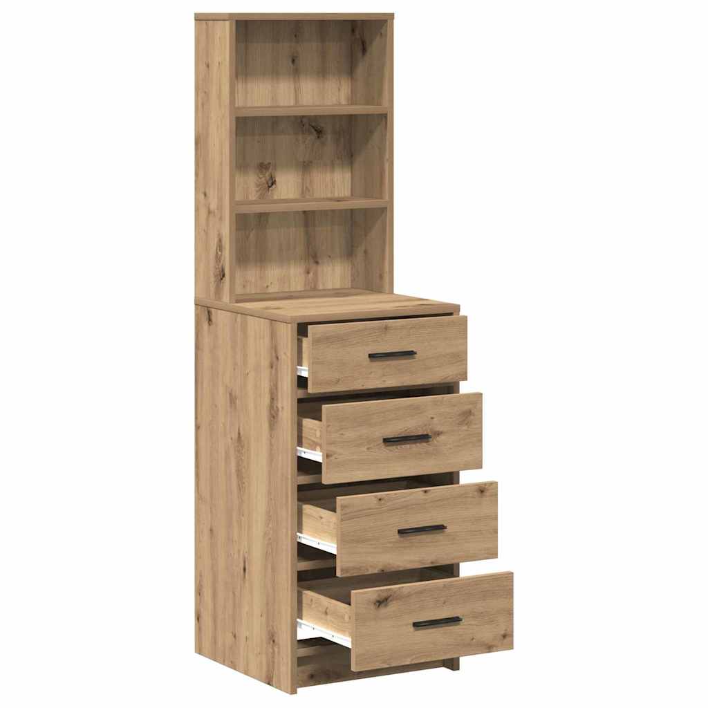 Highboard Artisan oak 40 x 41 x 135 cm Engineered wood