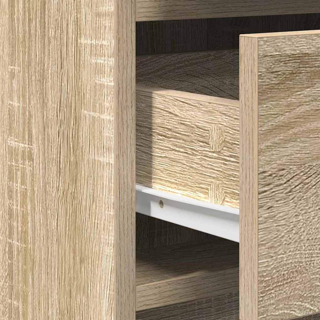 Sideboard Sonoma oak 40 x 41 x 75 cm Engineered Wood
