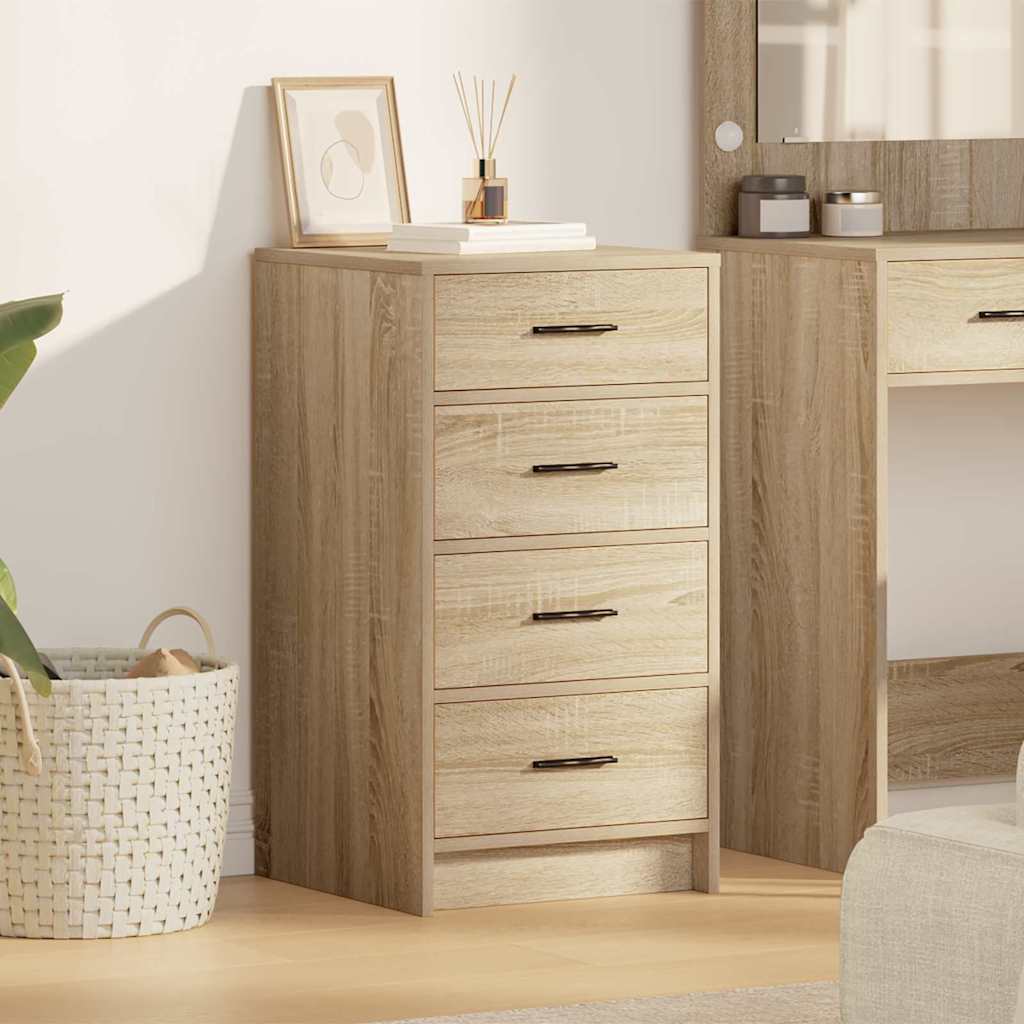Sideboard Sonoma oak 40 x 41 x 75 cm Engineered Wood