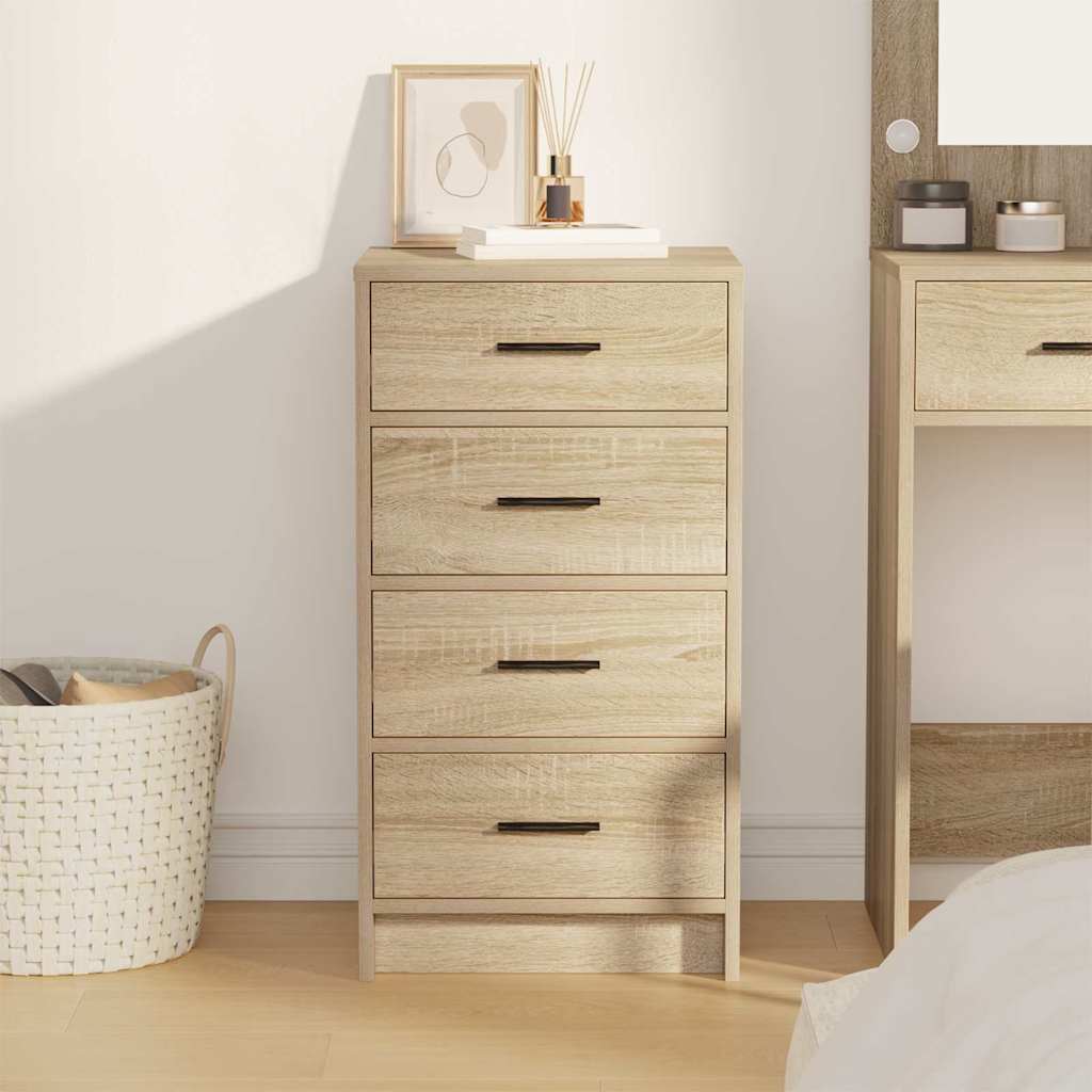 Sideboard Sonoma oak 40 x 41 x 75 cm Engineered Wood