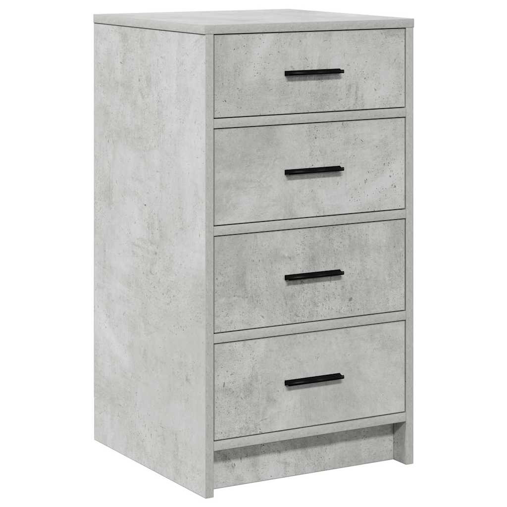 Sideboard Concrete grey 40 x 41 x 75 cm Engineered Wood
