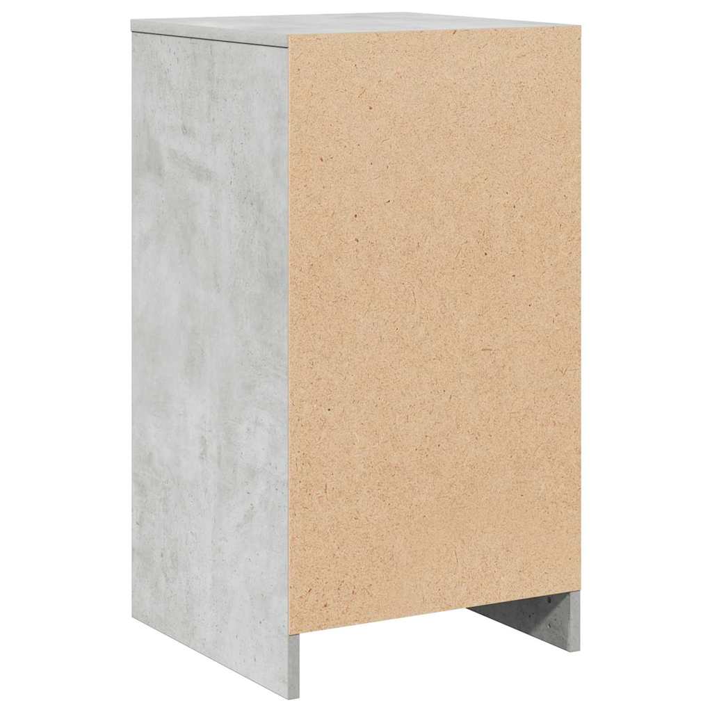 Sideboard Concrete grey 40 x 41 x 75 cm Engineered Wood