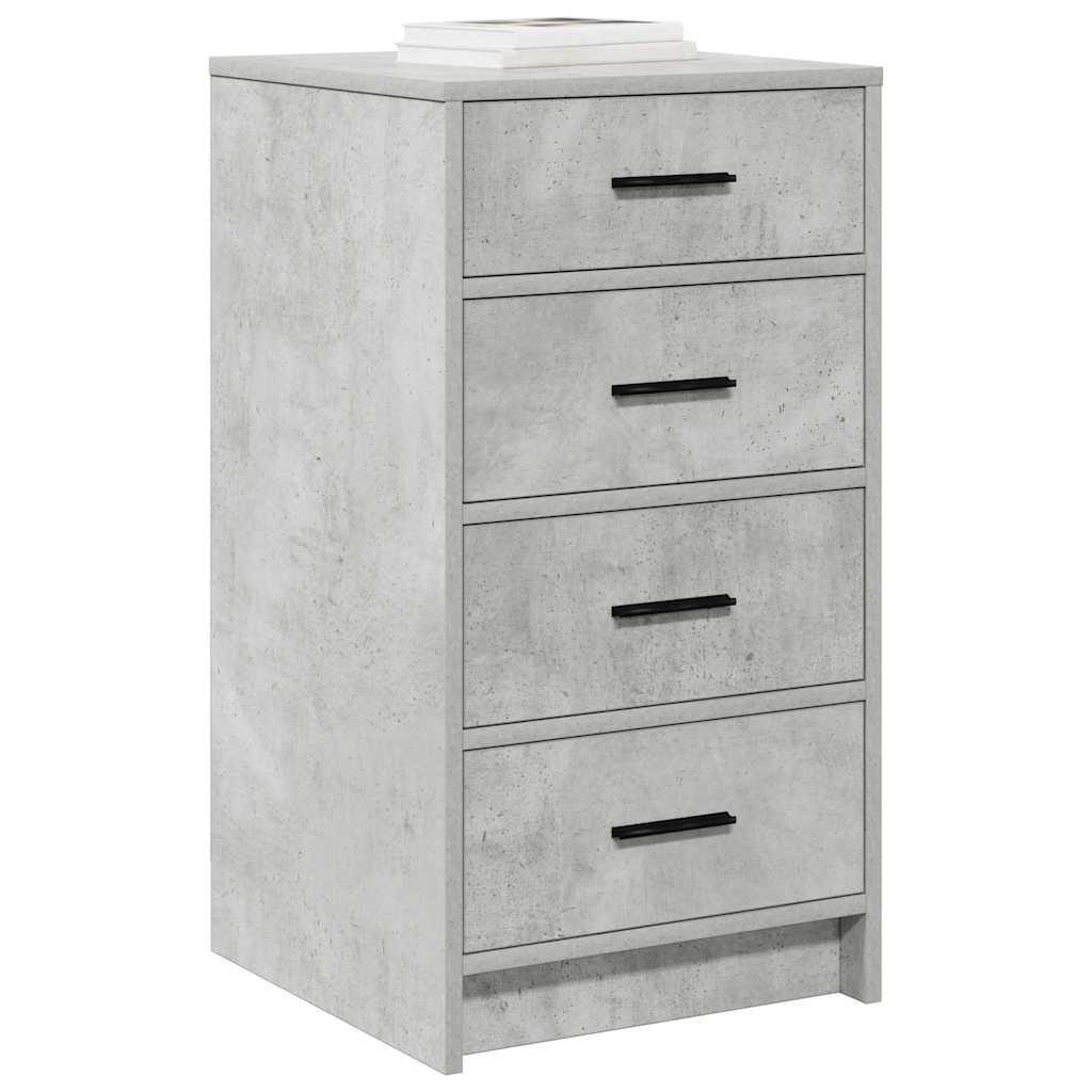 Sideboard Concrete grey 40 x 41 x 75 cm Engineered Wood