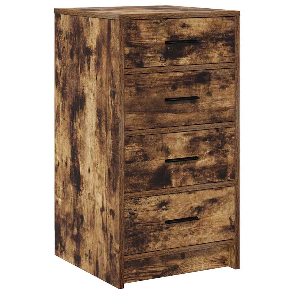 Sideboard Smoked oak 40 x 41 x 75 cm Engineered Wood