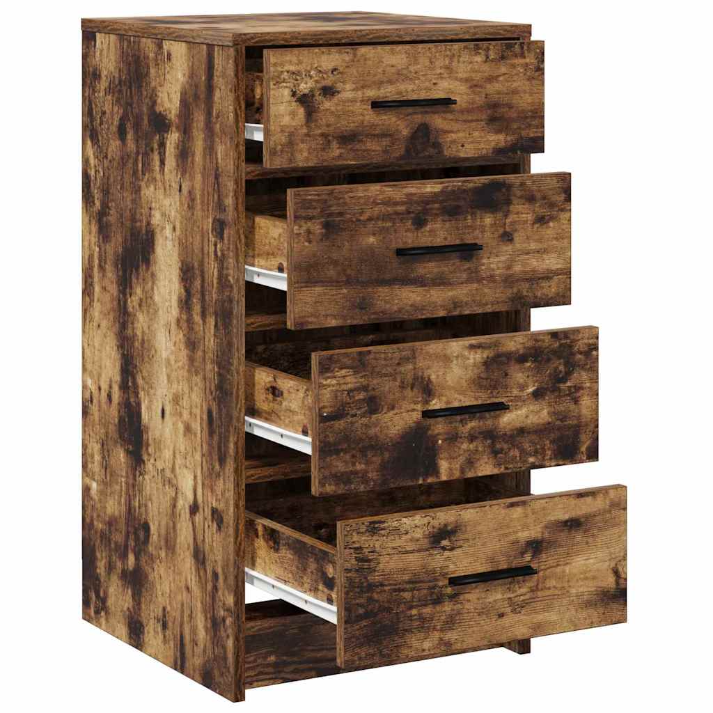 Sideboard Smoked oak 40 x 41 x 75 cm Engineered Wood