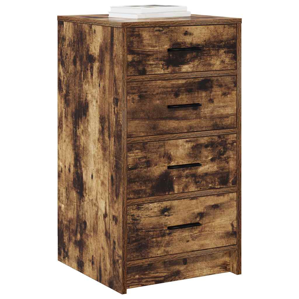 Sideboard Smoked oak 40 x 41 x 75 cm Engineered Wood