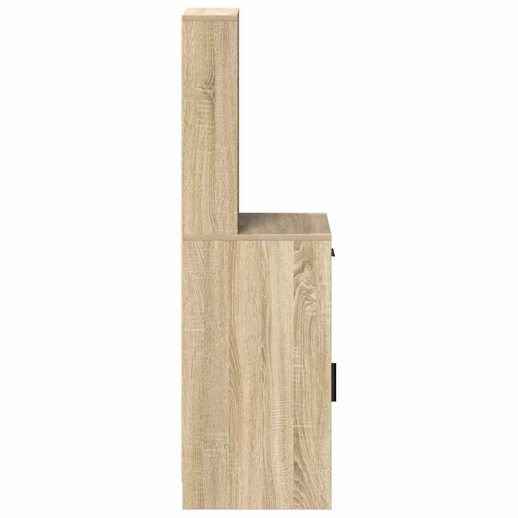 Highboard Sonoma Oak 40 x 40.5 x 135 cm Engineered Wood