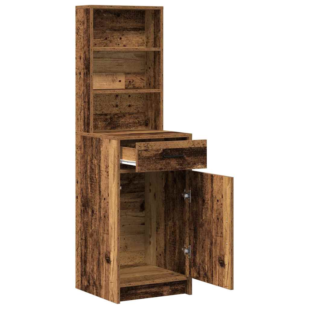 Highboard Old Wood 40 x 40.5 x 135 cm Engineered Wood