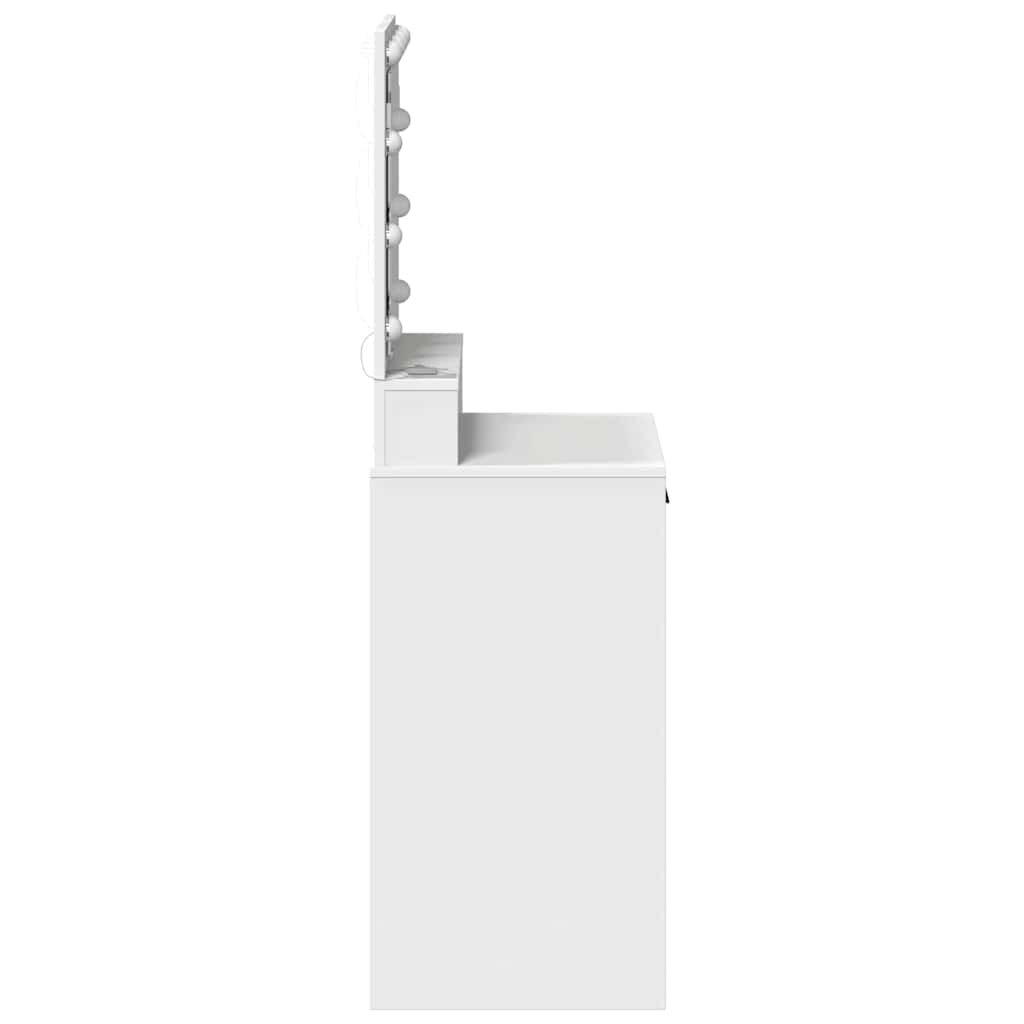 Dressing Table White 50 x 41 x 135 cm Engineered Wood