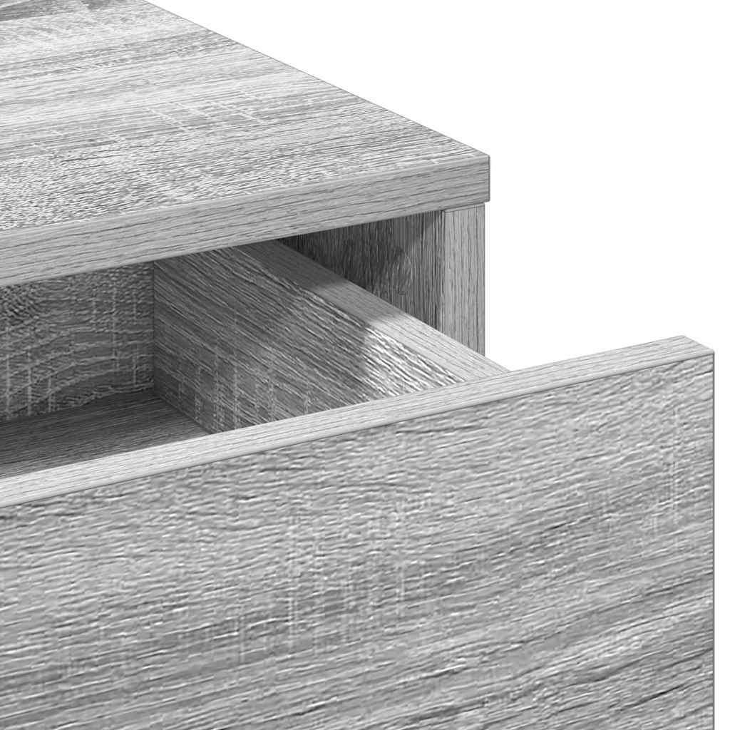 Dressing Table Grey Sonoma 50 x 41 x 135 cm Engineered Wood