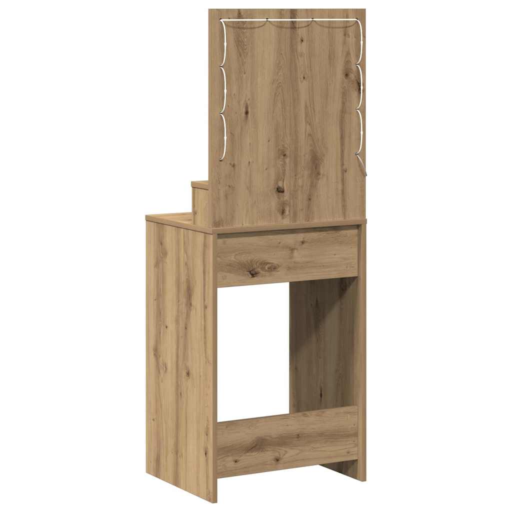 Dressing Table Artisan Oak 50 x 41 x 135 cm Engineered Wood