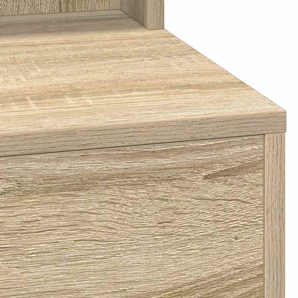 Dressing Table Sonoma Oak 100 x 41 x 135 cm Engineered Wood