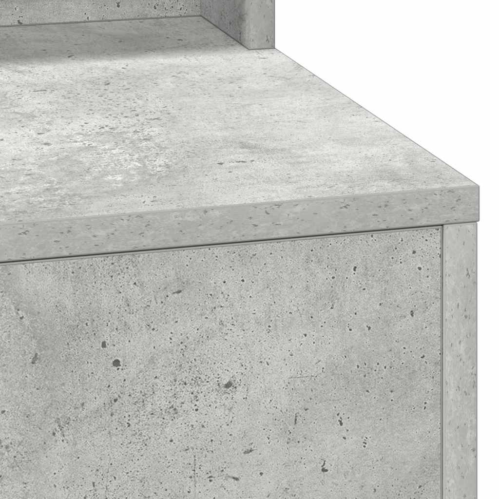 Dressing Table Concrete Grey 78.5 x 41 x 135 cm Engineered Wood
