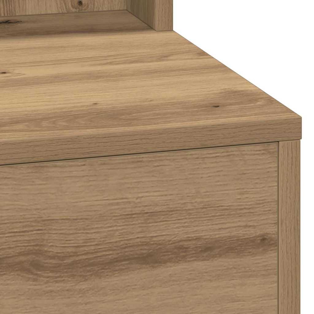 Dressing Table Artisan Oak 75.5 x 41 x 135 cm Engineered Wood