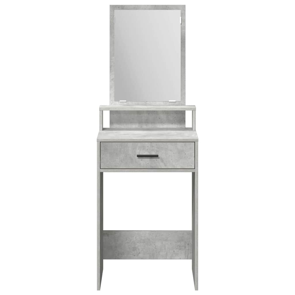 Dressing Table Concrete Grey 50 x 41 x 140 cm Engineered Wood