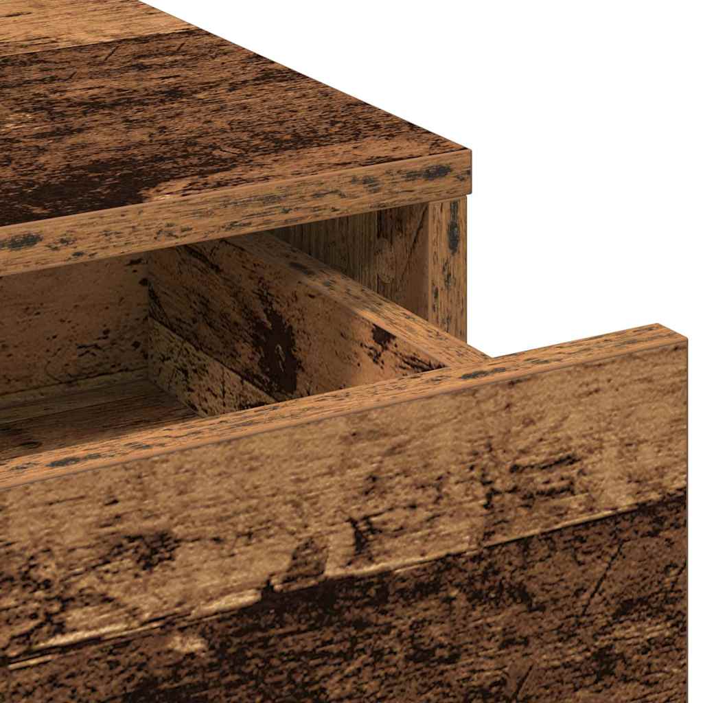 Dressing Table Old Wood 50 x 41 x 140 cm Engineered Wood