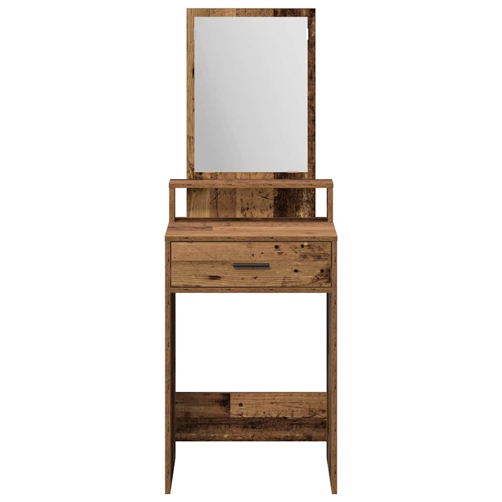 Dressing Table Old Wood 50 x 41 x 140 cm Engineered Wood