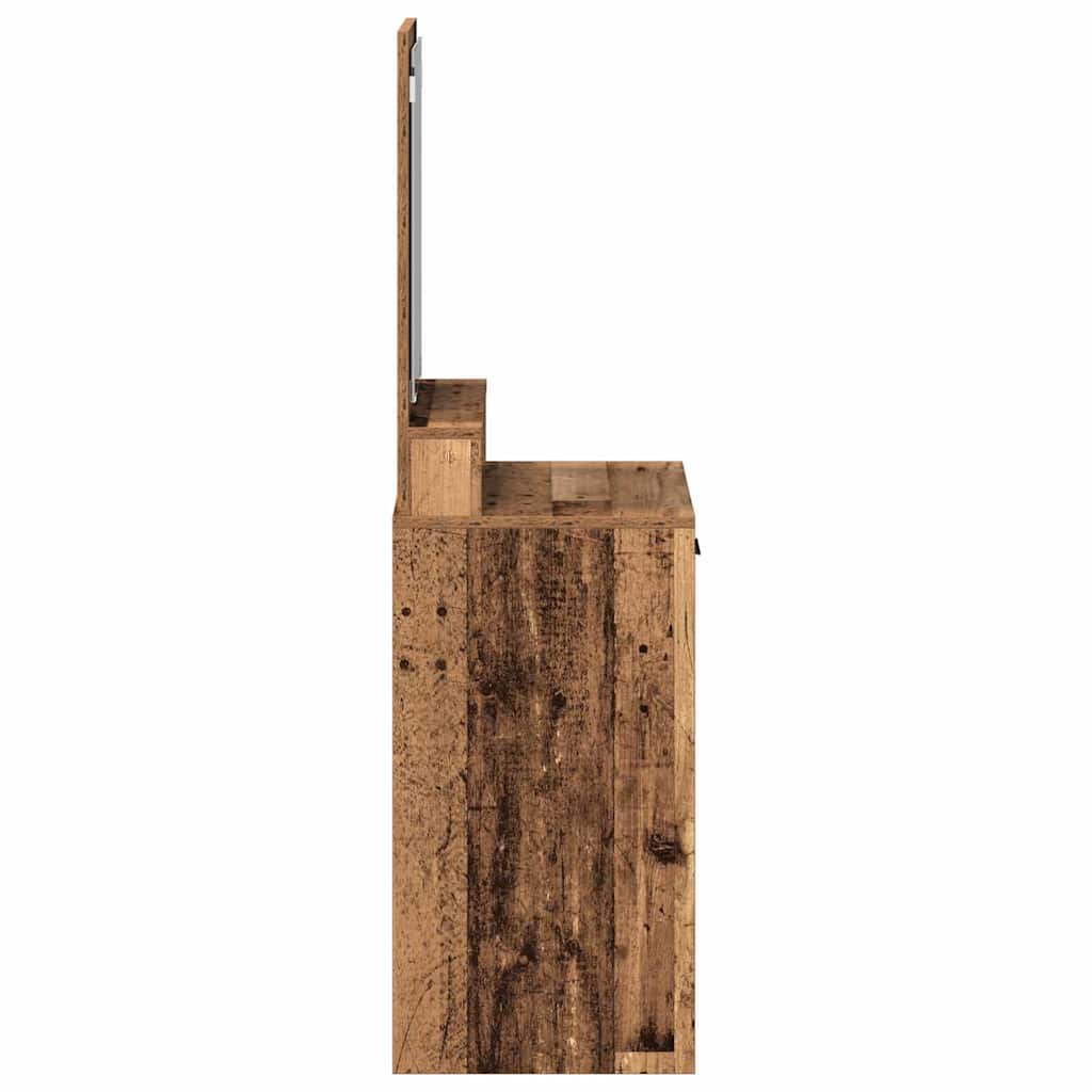 Dressing Table Old Wood 50 x 41 x 140 cm Engineered Wood