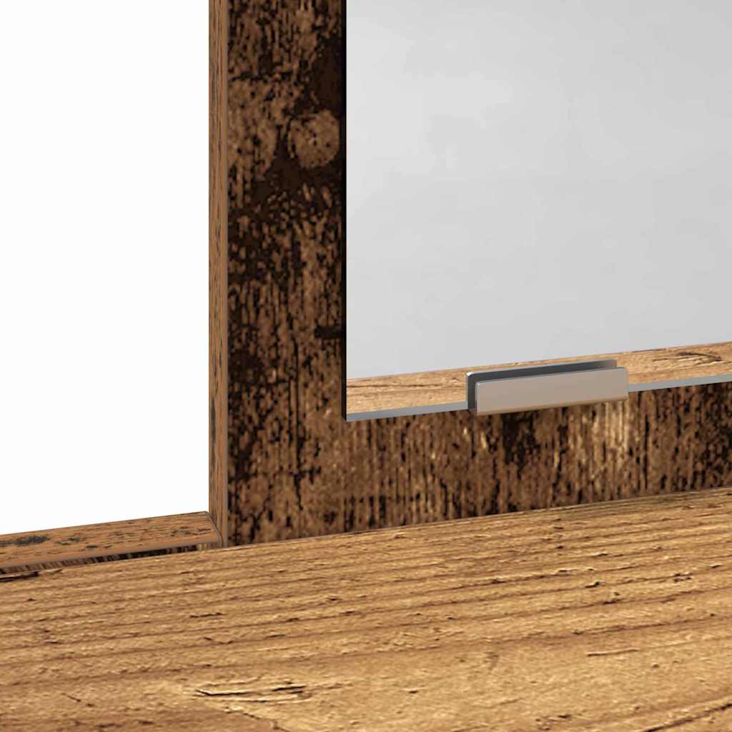 Dressing Table Old Wood 79 x 41 x 140 cm Engineered Wood