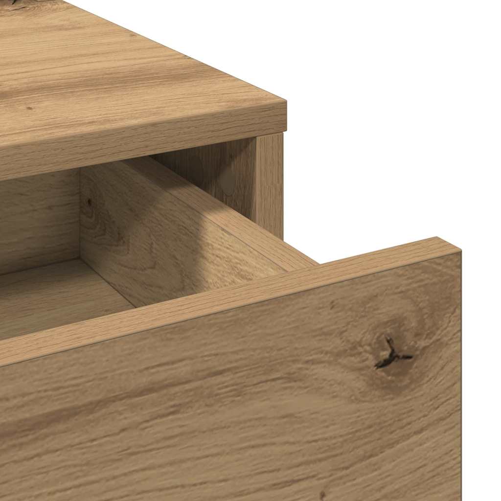Dressing Table Artisan Oak 79 x 41 x 140 cm Engineered Wood